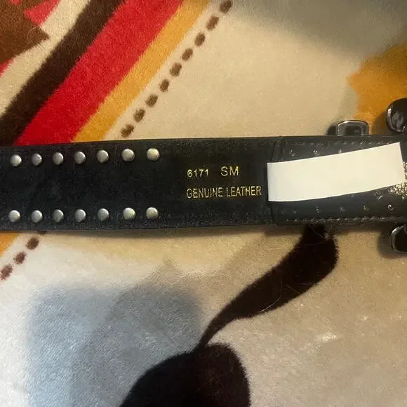 Studded Black Belt - Picture 4 of 5